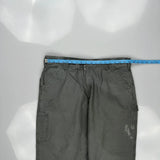 Carhartt Carpenter Trousers - 36W 30L Grey Cotton
