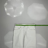 Levis Jeans - 32W 30L White Cotton