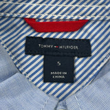 Age 5 Tommy Hilfiger Shirt - XS Blue Cotton
