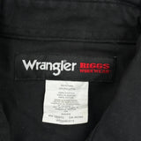 Wrangler Shirt - 2XL Black Cotton