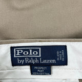 Polo By Ralph Lauren Chinos - 34W 30L Beige Cotton