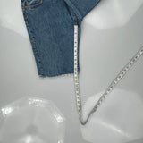 Levis Denim Shorts - 32W 10L Blue Denim