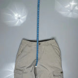 Wrangler Cargo Trousers - 30W 32L Beige Cotton