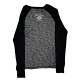 Harley Davidson Long Sleeve T-Shirt - Medium Black Cotton Blend