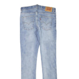 LEVI'S Mens Jeans Blue Slim Skinny Denim Light W28 L30 Casual Wear