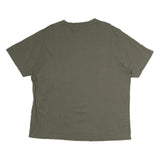 CALVIN KLEIN Womens Green T-Shirt M Short Sleeve Crew Neck Classic Cotton Tee