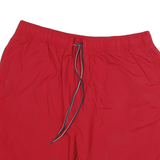 TOMMY HILFIGER Mens Red Casual Shorts 2XL W36 Drawstring Comfort Style
