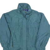 COLUMBIA Womens Blue Jacket M Woven Classic Outdoor Zip Pockets