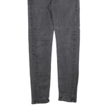 LEVI'S 519 Hi-Ball Mens Jeans Grey Slim Skinny Denim W29 L28 Cotton Blend Zip