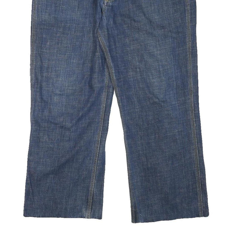 CARHARTT Mens Jeans Blue Relaxed Straight Denim Medium W34 L25 Workwear Casual