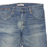 LEVI'S Womens Denim Blue Shorts 506 Standard L W36 Casual Classic Fit