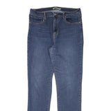 LEVI'S Womens Slim Blue Denim Slim Jeans W30 L30 Classic Zip Cotton Blend