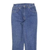 BENETTON Womens Jeans Blue Regular Straight Denim Medium W25 L30 Zip Closure