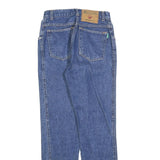 BENETTON Womens Jeans Blue Regular Straight Denim Medium W25 L30 Zip Closure