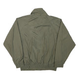 CANADA Mens Green Polyester Blend Zip Jacket M Plain Casual Outerwear