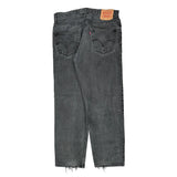 Levis 550 Jeans - 34W 32L Gray Cotton