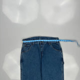 Dickies Carpenter Jeans - 33W 30L Blue Denim