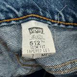 Made In USA 512 Levis Jeans - 26W US 2 Blue Cotton
