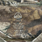 Yellow Triangle Logo Active Spirit T-Shirt - Large Camo Cotton