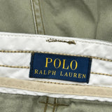 Polo By Ralph Lauren Cargo Shorts - 36W 9L Green Cotton