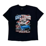 Daytona 500 Nascar T-Shirt - XL Black Cotton