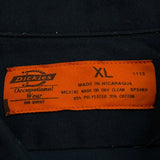 Icehouse Dickies Short Sleeve Shirt - XL Navy Polyester Blend