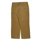 Faded Glory Carpenter Trousers - 34W 30L Brown Cotton