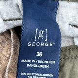 George Cargo Shorts - 36W 10L Camo Cotton Blend