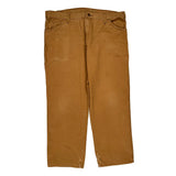 Dickies Carpenter Trousers - 40W 30L Brown Cotton