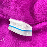 Columbia Fleece Jacket - XL Purple Polyester