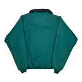 Pepsi Columbia Graphic Bomber Jacket - Large Green Polyester