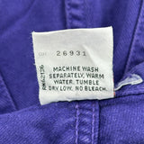 Made In USa Guess Denim Shorts - 32W UK 12 Purple Cotton
