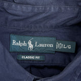 Ralph Lauren Shirt - Large Blue Cotton