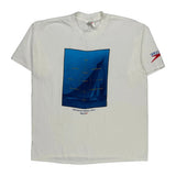 Single Stitch International Offshore Series Speedo Graphic T-Shirt - XL Blue Cotton