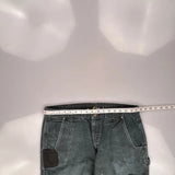 Carhartt Carpenter Trousers - 36W 30L Black Cotton