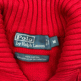 Polo By Ralph Lauren 1/4 Zip - Medium Red Cotton