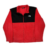 Denali The North Face Fleece Jacket - 2XL Red Polyester