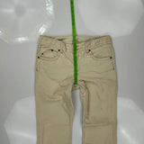 Ralph Lauren Cord Trousers - 34″ Waist Beige Cotton