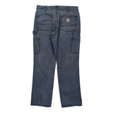 Carhartt Cargo Carpenter Trousers - 32W 32L Grey Cotton
