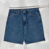 Wrangler Denim Shorts - 32W 9L Blue Denim