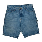 Dickies Denim Shorts - 32W 9L Blue Denim