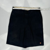 Dickies Shorts - 36W 13L Black Polyester Blend