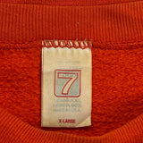 Tennessee Volunteers Logo 7 College Sweatshirt - XL Red Cotton