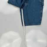 Basic Editions Denim Shorts - 36W 9L Blue Cotton