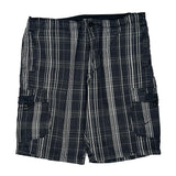 Nike Checked Cargo Shorts - X-Largew 11L Black Cotton