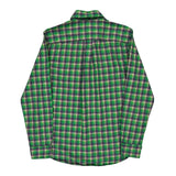 Age 10-12 Ralph Lauren Checked Shirt - Large Green Cotton