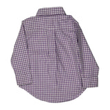 Age 2-3 Ralph Lauren Checked Shirt - 3XS Purple Cotton