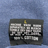 Quaker Foods & Beverages Nemesis Single Stitch T-Shirt - Large Blue Cotton