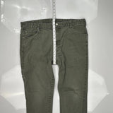 Dickies Carpenter Pants - 40W 32L Gray Cotton