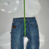Wrangler Carpenter Jeans - 34W 30L Blue Denim